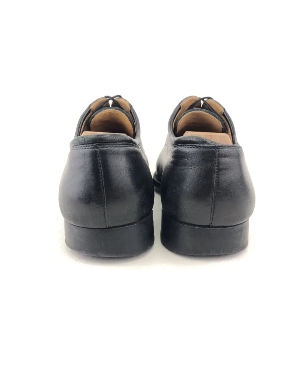 Magnanni Federico Black Leather Dress Oxford Shoes 9.5 D
